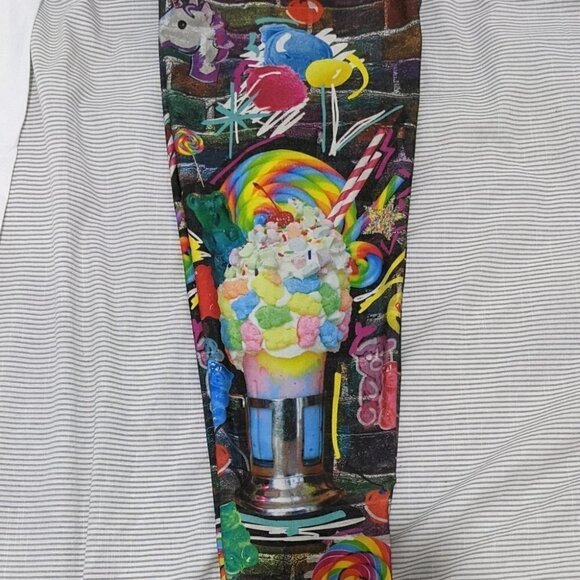 TEREZ | Ice Cream & Gummy Bear Graphic Leggings - Picture 5 of 6